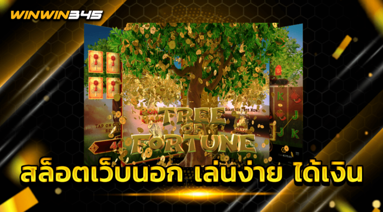 สล็อตเว็บนอก เล่นง่าย ได้เงิน