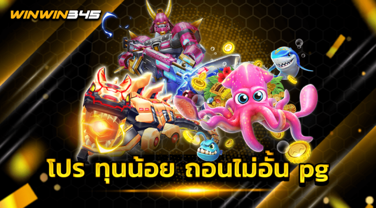 โปร ทุนน้อย ถอนไม่อั้น pg