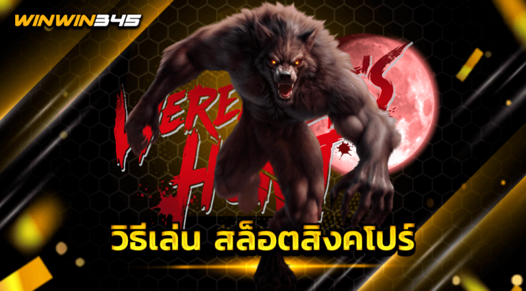 วิธีเล่น สล็อตสิงคโปร์